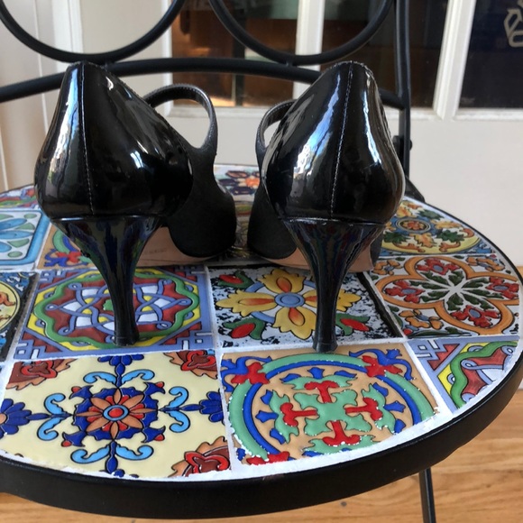 Circa Joan & David 7M Maryjane black/tweed pump - Picture 2 of 7